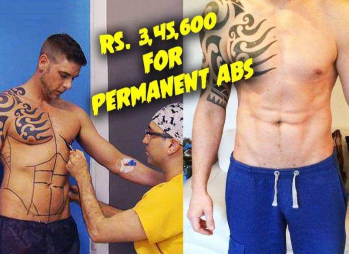 Permanent 6 pack abs