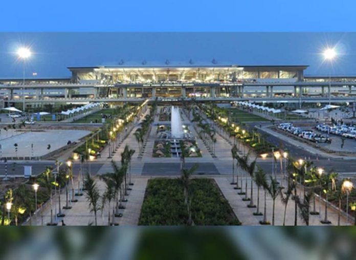 Hyderabad Internaitional Airport,RGIA,E-Boarding