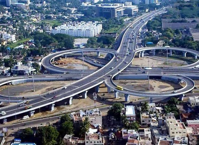 Hyderabad multi-level flyovers