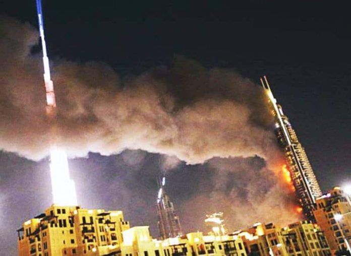 Dubai hotel fire