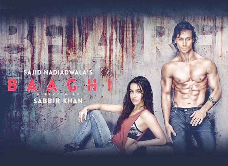 Baaghi, Baaghi trailer, sajid nadiadwala, Shraddha Kapoor, Tiger Shorff,Baaghi review