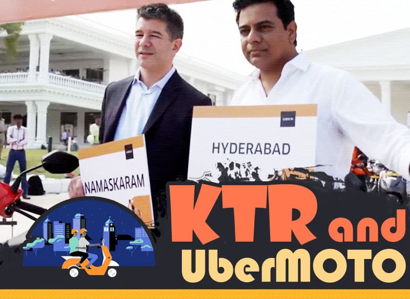 UberMOTO, KTR, Hyderabad Metro Rail,