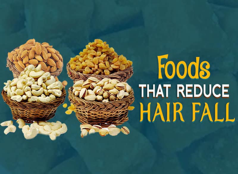 10 Foods That Reduce Hair Fall And Improve Growth - Wirally