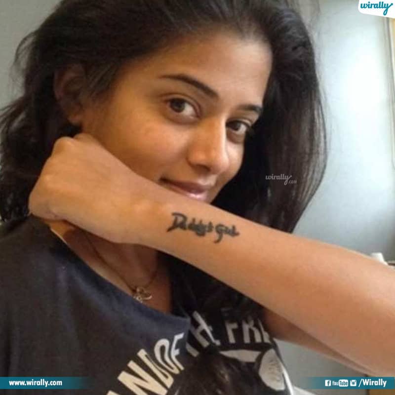 South Indian Actors Tattoos
