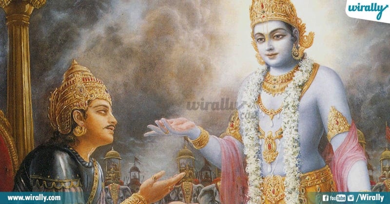 Sri Krishna Said To Dharmaraj