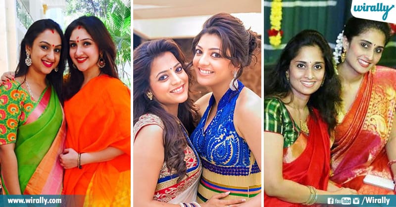 south Indian film-industry sisters