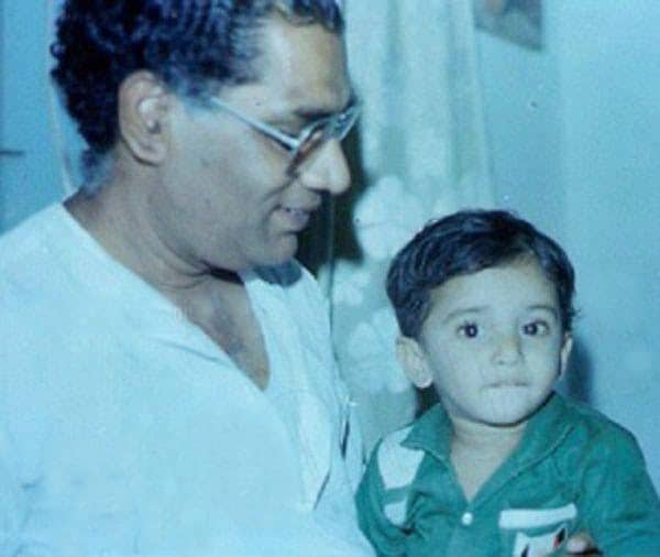 2. Nani with his father Ghanta Rambabu