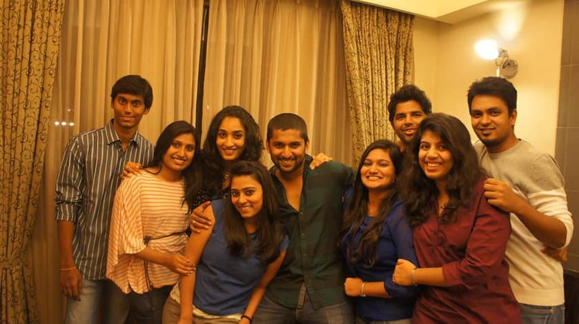 28. Nani and Anjana with close friends