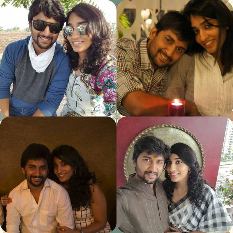 49. Nani and Anajana pics collage