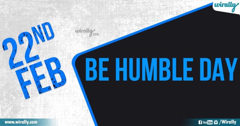 Be Humble Day