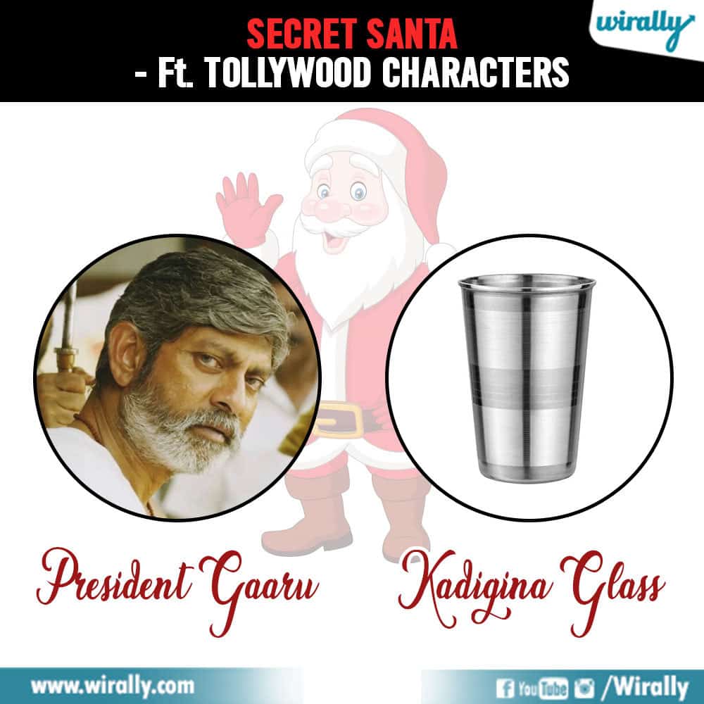 What If Secret Santa Meets Telugu Movie Characters 