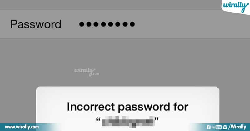 2 Password Incorrect