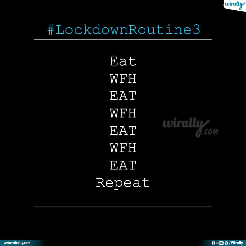 Lockdown Rotuine 3