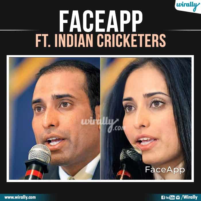 14 Indian Cricketers Faceapp