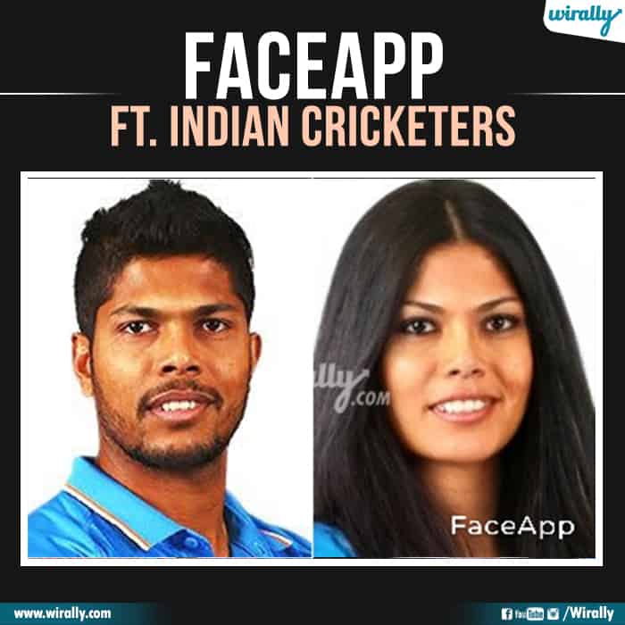20 Indian Cricketers Faceapp