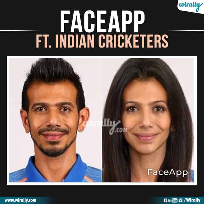 25 Indian Cricketers Faceapp