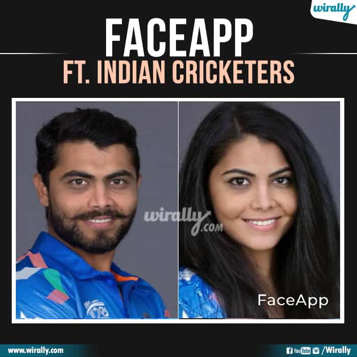 6 Indian Cricketers Faceapp