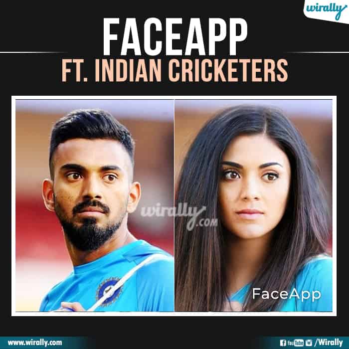 9 Indian Cricketers Faceapp