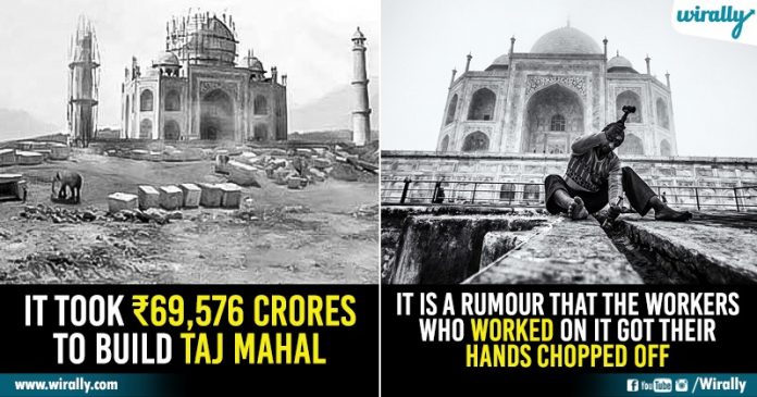 Taj mahal facts