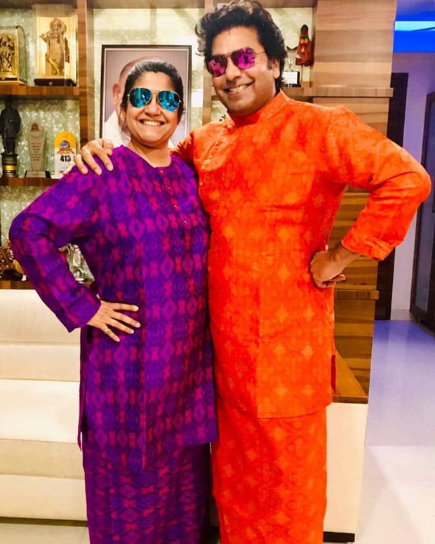 Ashutosh Rana With His Wife Renuka Shahane 4