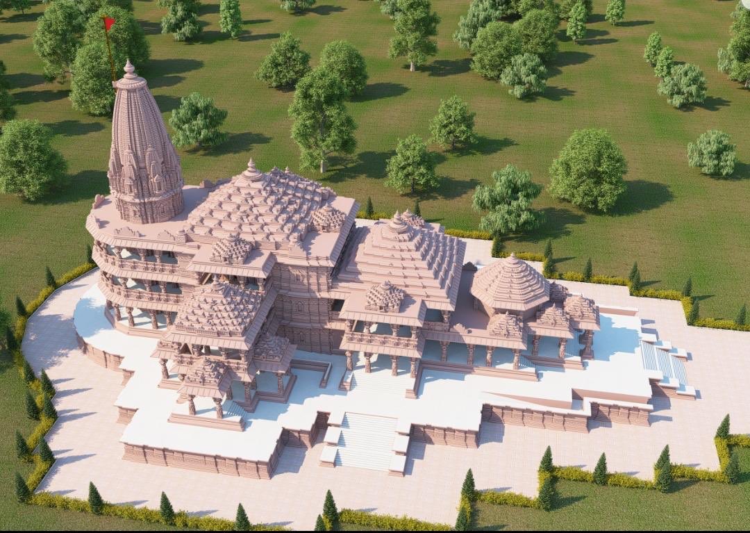 3. Arodhya Ram Mandir Replica & Architecture
