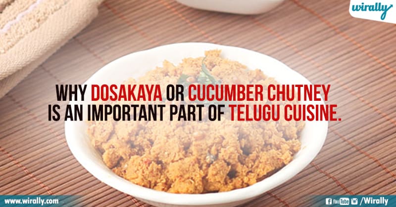 Dosakaya Or Cucumber Chutney