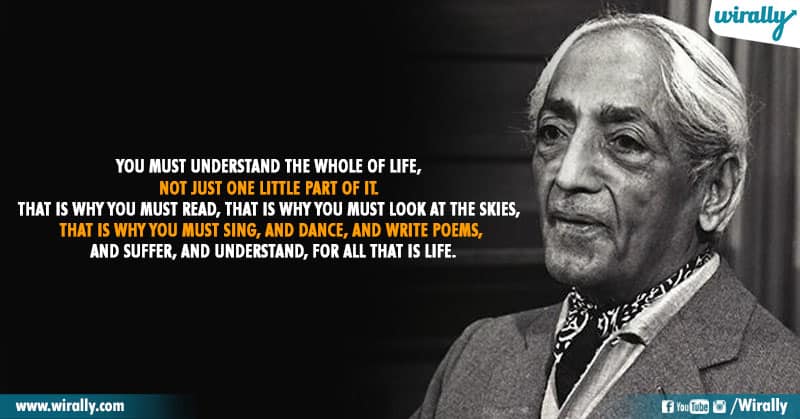 1.Quotes From Jiddu Krishnamurti Garu