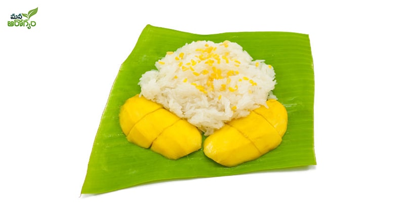 Curd Rice with Mango