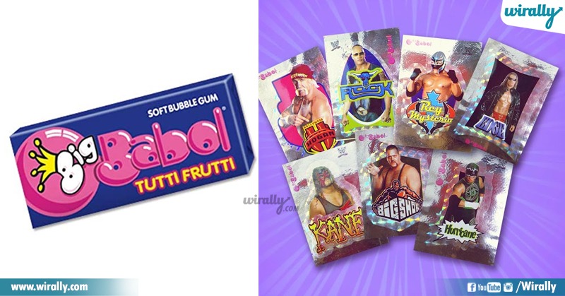 Big Babol WWF Stickers