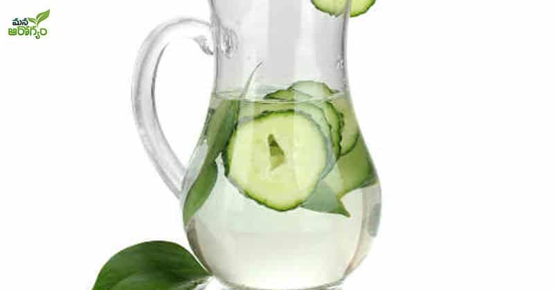 Health Benefits of Cucumber Water