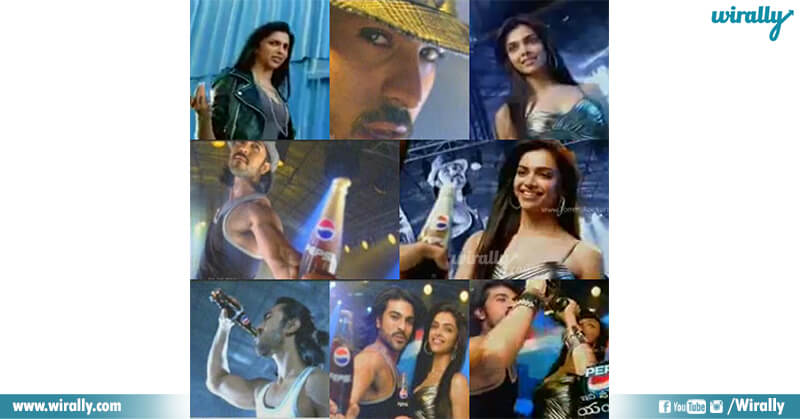 Ram Charan & Deepika Padukone Old Pepsi Ad