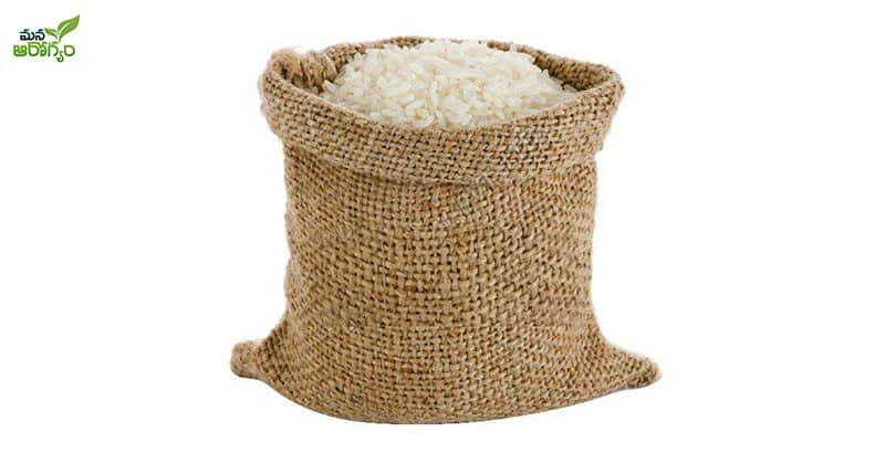 stored rice
