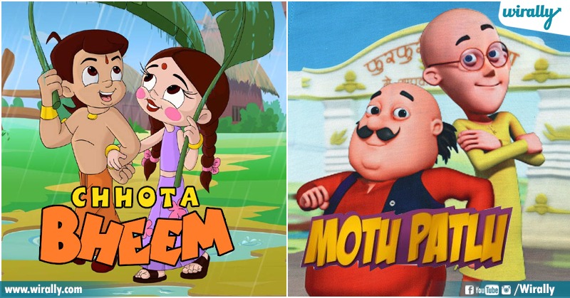 From Chhota Bheem To Motu Patlu: 8 Famous Indian Cartoon Characters Which  Became Household Names - Wirally