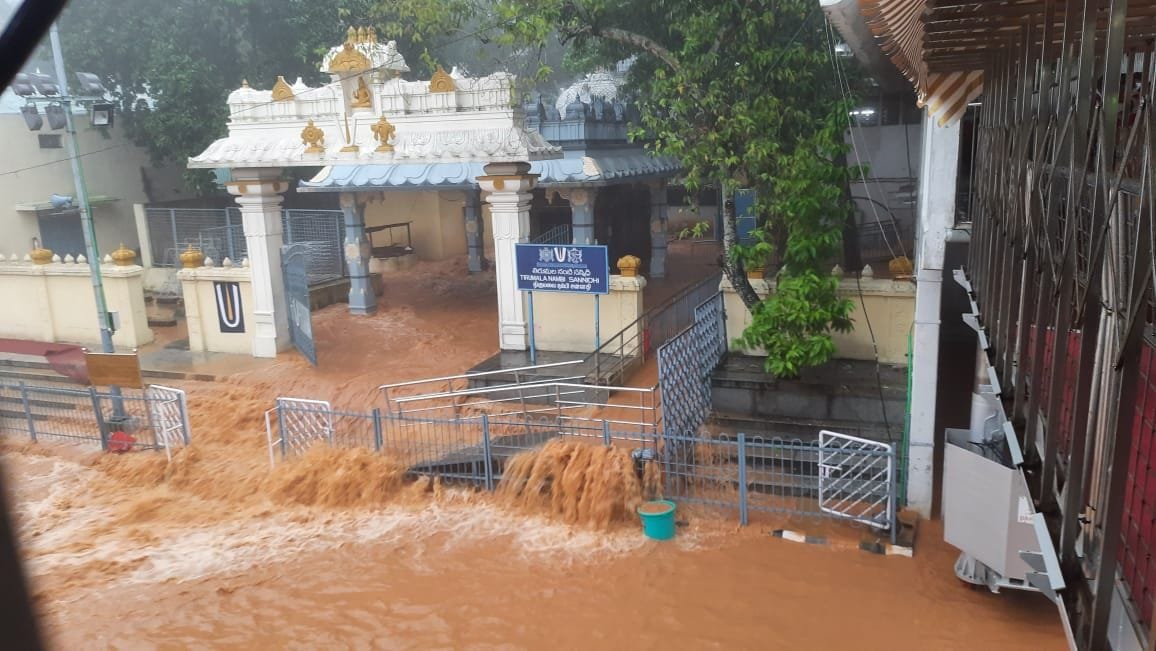 5.Tirupati floods
