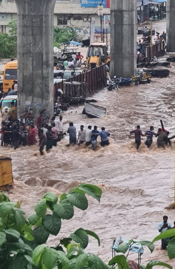 7.Tirupati floods