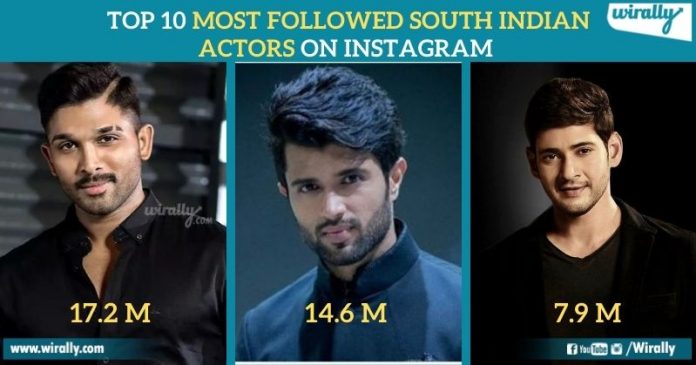 Top 10 Most Followed South Indian Actors on Instagram 