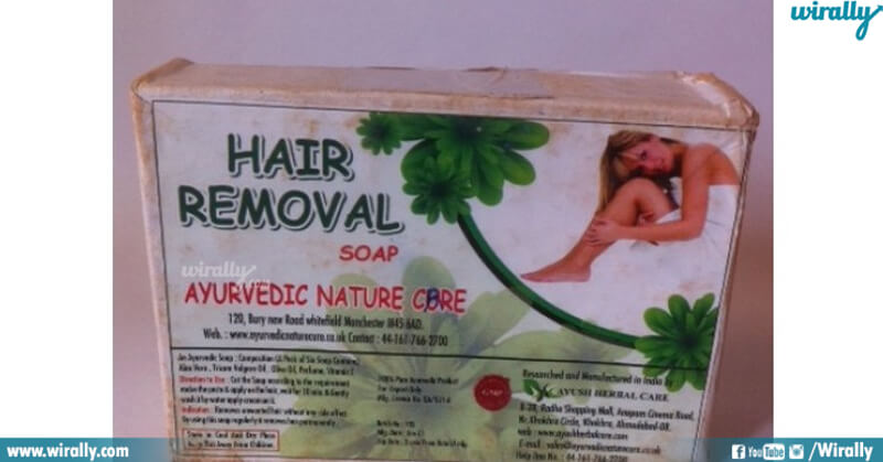 Ayurvedic Nature Care Hair Removal Soap
