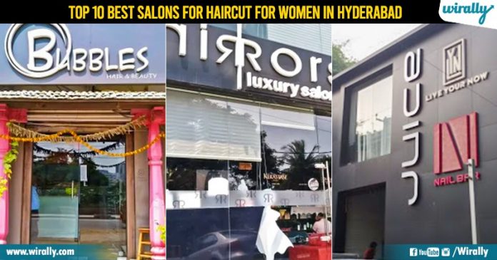 Top 10 best salons for haircut for women in Hyderabad