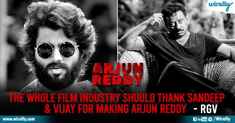 This Review Of RGV On Arjun Reddy Reveals Why AR Is A Path-Breaking Cult Film Than Shiva