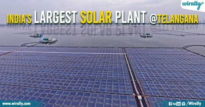 Everything About India’s Largest Floating Solar Plant In Telangana’s Ramagundam
