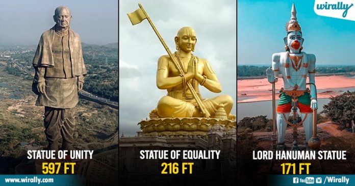 Let's Take A Look At The 9 Incredibly Tallest Statues In India