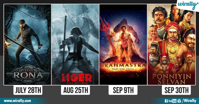 Liger To PS-1: List Of 15 Upcoming & Most Anticipated Indian Movies
