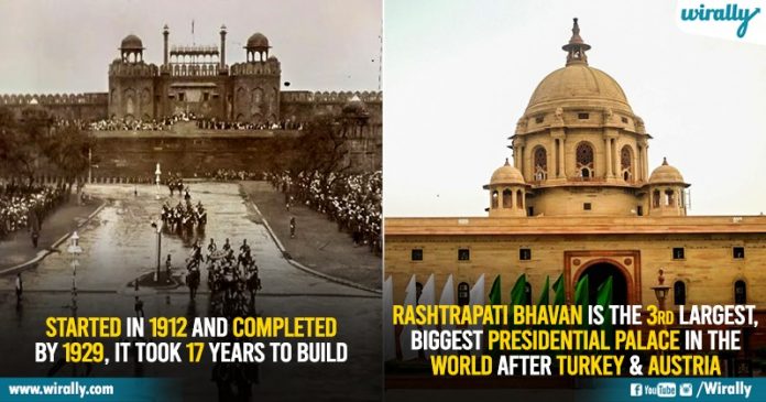 9 Lesser Known Facts About The ‘Rashtrapati Bhavan’, Home Of India’s First Citizen