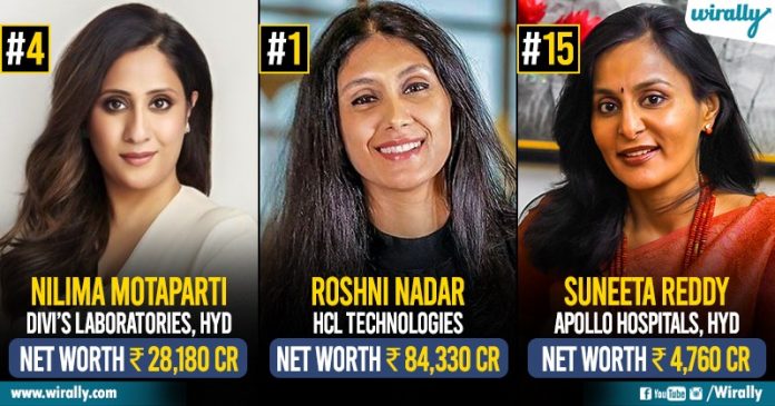 Roshni Nadar To Falguni Nayar: Meet The 15 Richest Indian Women Of 2022 By Kotak Mahindra-Hurun India