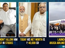 Started With ₹5000 To 40,000 Cr Net Worth: The Success Story of India’s Warren Buffett 'Rakesh Jhunjhunwala’