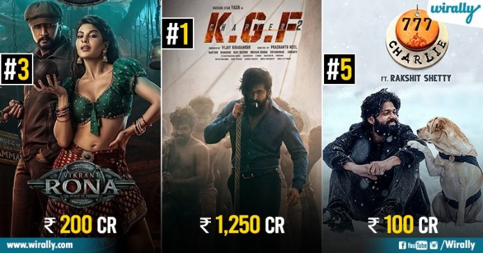 From KGF To Charlie: List Of Highest-Grossing Kannada Films