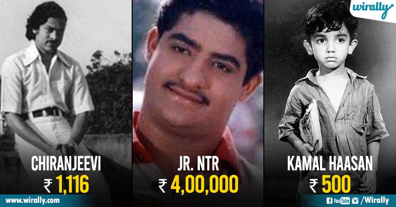 From Chiranjeevi To Jr.NTR: Here's How Much These Stars Were Paid For Their First Movie