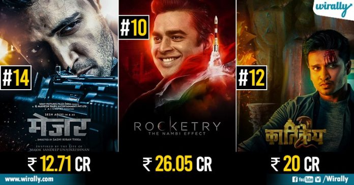 KGF 2 To Karthikeya 2: Top 15 Hindi Dubbed South Indian Movies & Their Collections