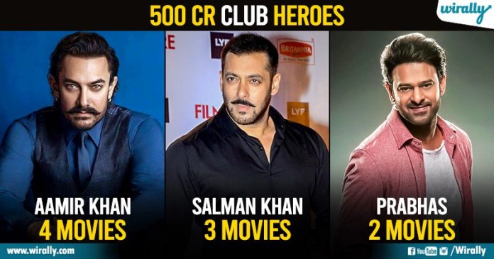 From Aamir Khan To Prabhas: List Of 9 Indian Heroes With Most No. Of 500 Cr Movies