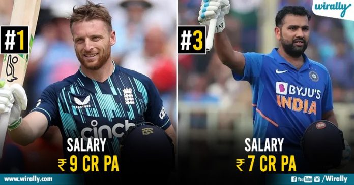 Jos Butler To Rohit: Top 10 International Cricket Captains & Their Salaries Revealed